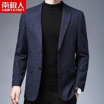 Antarctic brand suit men 2021 Spring and Autumn new blazer jacket middle-aged casual single suit