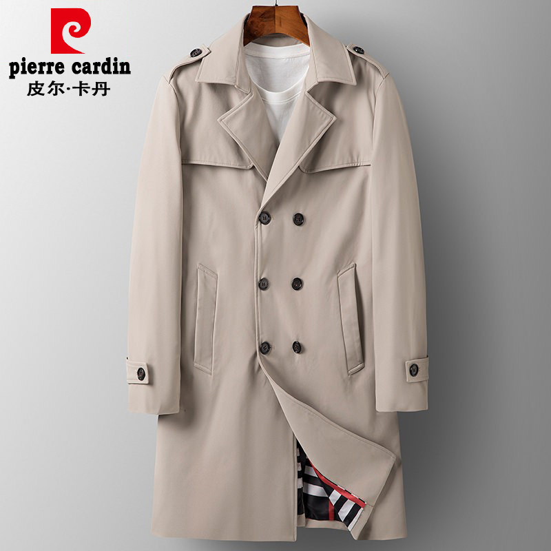 Pilkardon Wind Jersey Men's Medium Long Version 2022 Spring Autumn New Business Casual Men's Men's Jacket Jacket