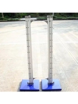 Aluminum alloy high jump frame movable lifting professional high jump frame square tube track and field competition high jump frame