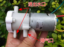 German imported gear pump 545 DC motor water pump Self-suction pump Small oil pump miniature