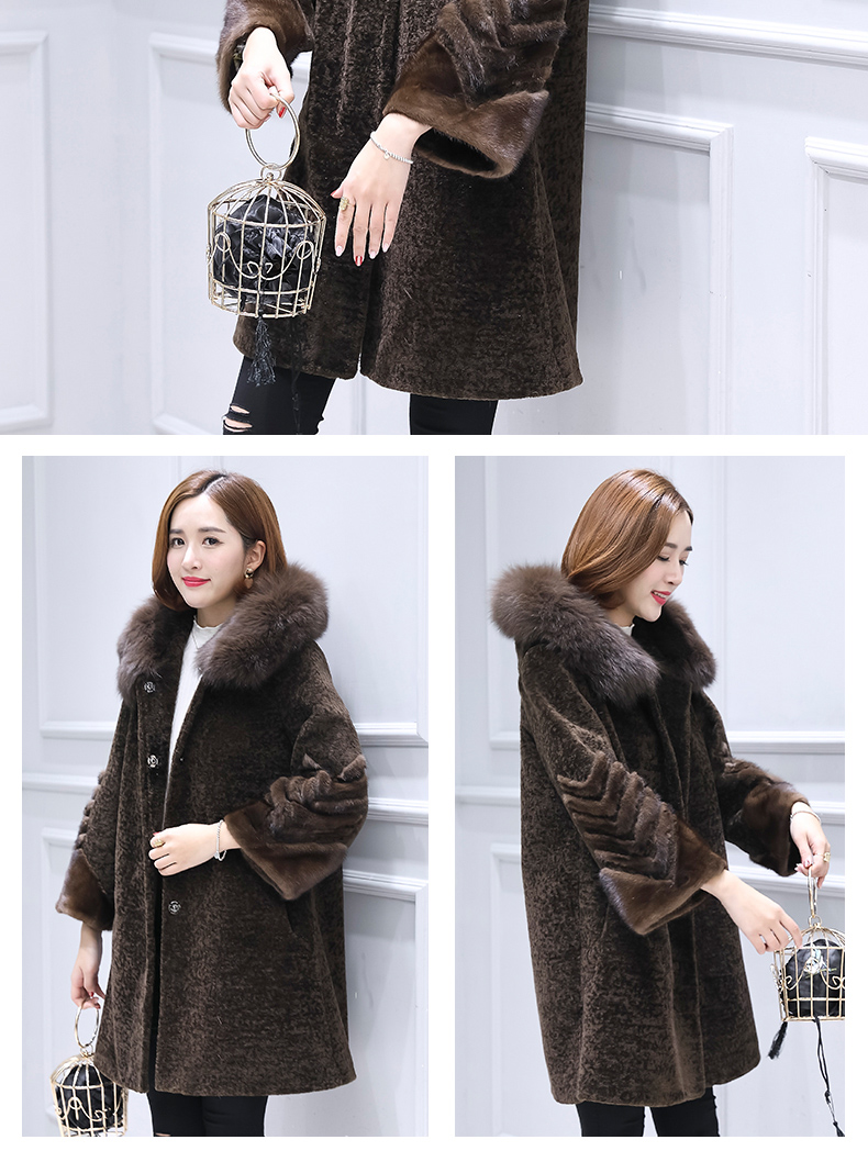 Manteau de fourrure femme SENMONO    - Ref 3172302 Image 16