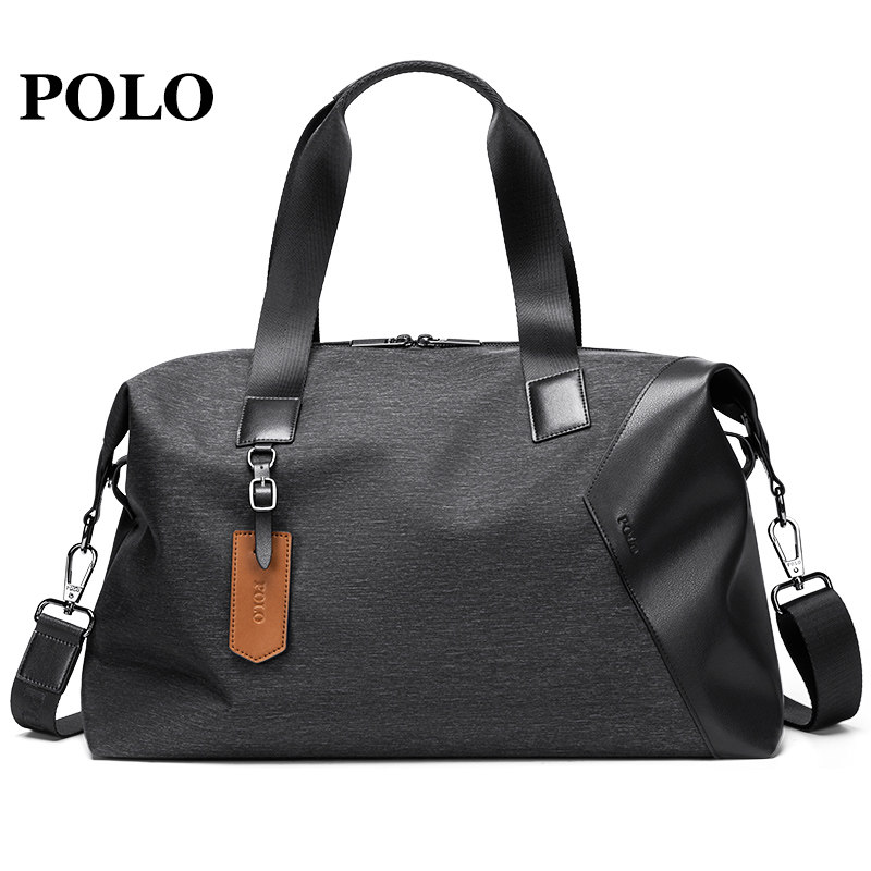 polo travel bag men travel big capacity casual luggage bag sports fitness bag hand dry wet separation inclined satchel bag
