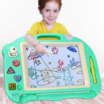 Children's Large Drawing Board, Colorful Magnetic Writing Board, Magnetic Graffiti Board, Baby Large Drawing Board, Toddler Painting Toy