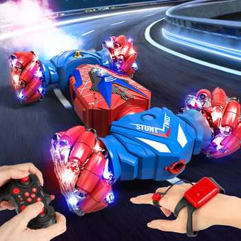 Remote Control Car Gesture Sensor Transforming Car Watch Dual Remote Control Car Children's Off-Road Climbing Four-Wheel Drive Stunt Drift Car