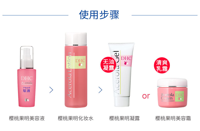 DHC Cherry Fruit Whitening Beauty Cream 40g Kem dưỡng ẩm làm tươi da chỉnh sửa tại chỗ - Kem dưỡng da kem dưỡng phục hồi da mỏng