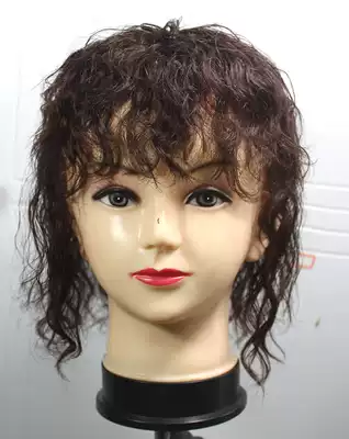 Haoyi Quanzhen hair hot roll reissue hair block Increase hair volume cover White hair roll Liuhai hook weave top core hair piece reissue