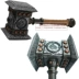 Phiên bản nhựa EW Doomhammer của bộ lạc ngoại vi phim Warcraft Mô hình Orgrimthal Doomhammer 1: 1 - Game Nhân vật liên quan