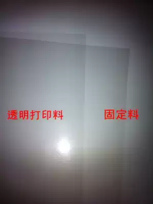 Shanghai Hongbo -- A4 (transparent business card)Frosted business card printable consumables Inkjet printing business card supplies