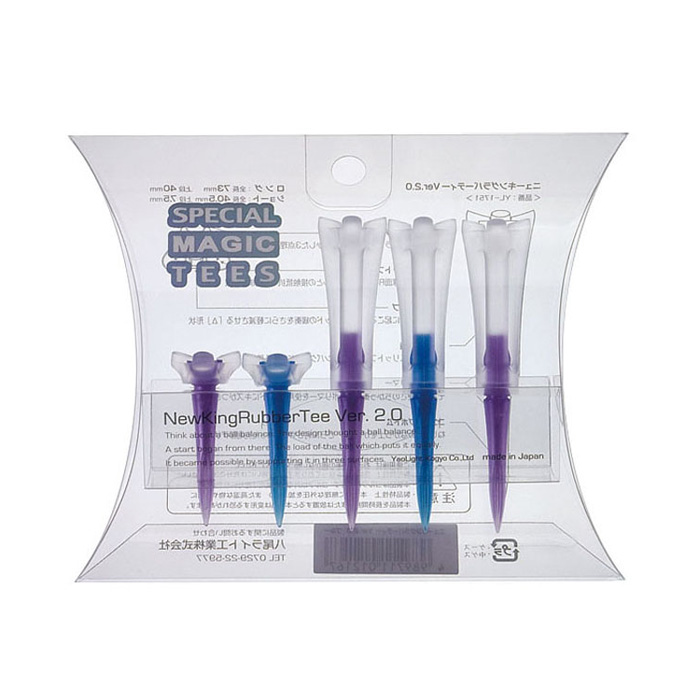 Japanese golf plastic TEE ball nails constantly resistant to high quality King TEE golf supplies new-Taobao