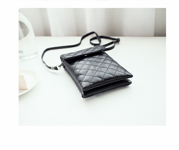Túi Messenger mới Túi nhỏ Mini Coin Purse Lingge Màn hình lớn Túi điện thoại Túi nữ Mini Điện thoại di động túi đựng điện thoại gucci