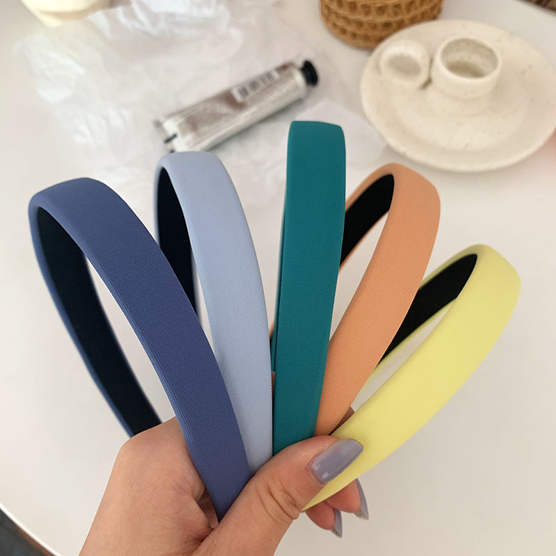 Hair Bitter Hair Stirrup Anti-Slip Press Hair Net Red Female Korean Broken Card Issuer Brief pure Thrones 100 hitch to go out wide side wash face headwear