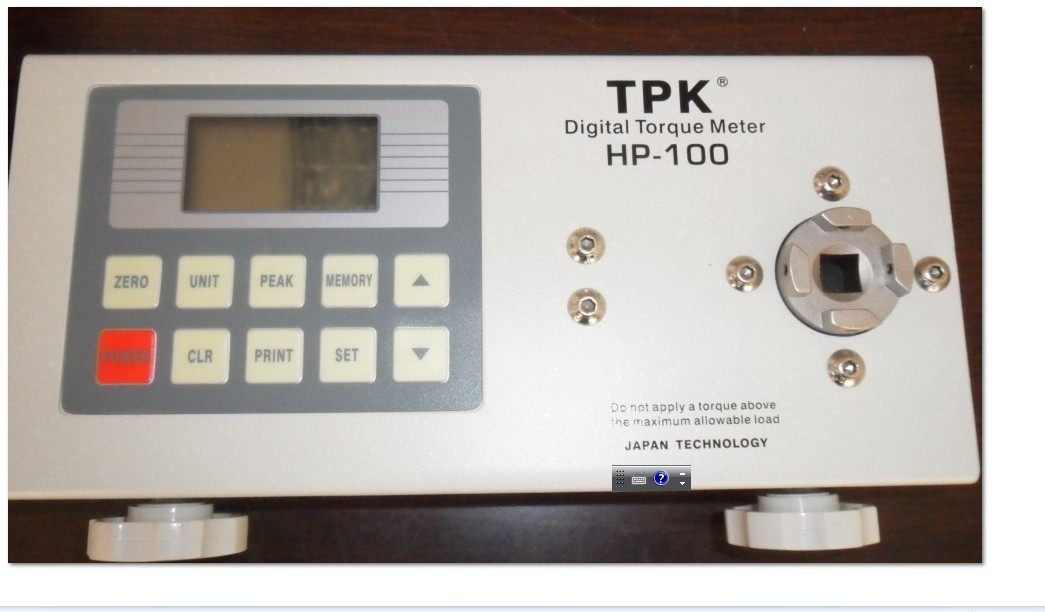 TPK HP-10 special price supply TPK electric batch torque meter torque tester TPK HP-10 50 100AS-