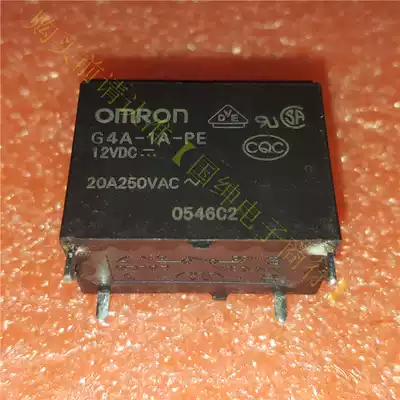 Supply OMRONOMRON relay G4A-1A-PE 12VDC 20A250VAC Quality assurance