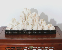  Lingbi stone Rough stone Chime stone Natural Taihu Stone Ornamental stone Strange stone Chinese painting stone Rockery stone Small strange stone ornaments