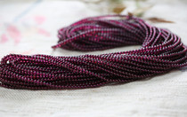 Natural grade purple tooth black bracelet 