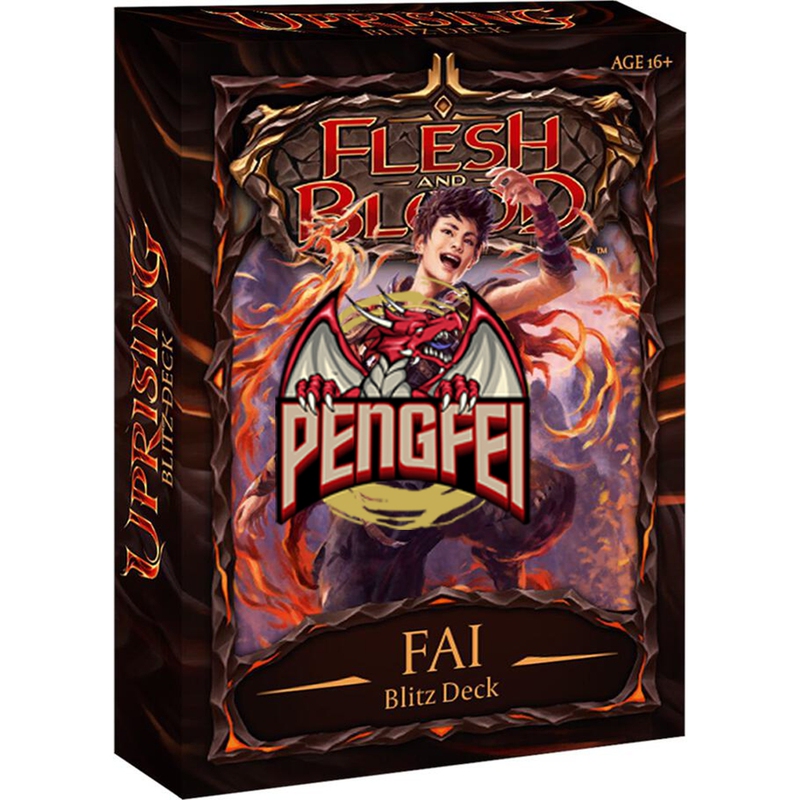 Red Soul War Chronicles/Fab Fai Uprising Blitz Deck English Version