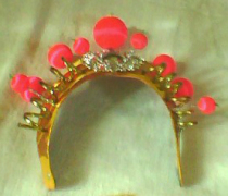 Drum headdress Yangko headgear moth headdress drum hat drum Phoenix headdress ugly Yangko headdress