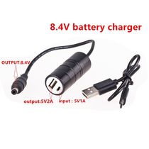 5V boost to 8 4V4 2V adapter cable Bicycle light lithium battery charger