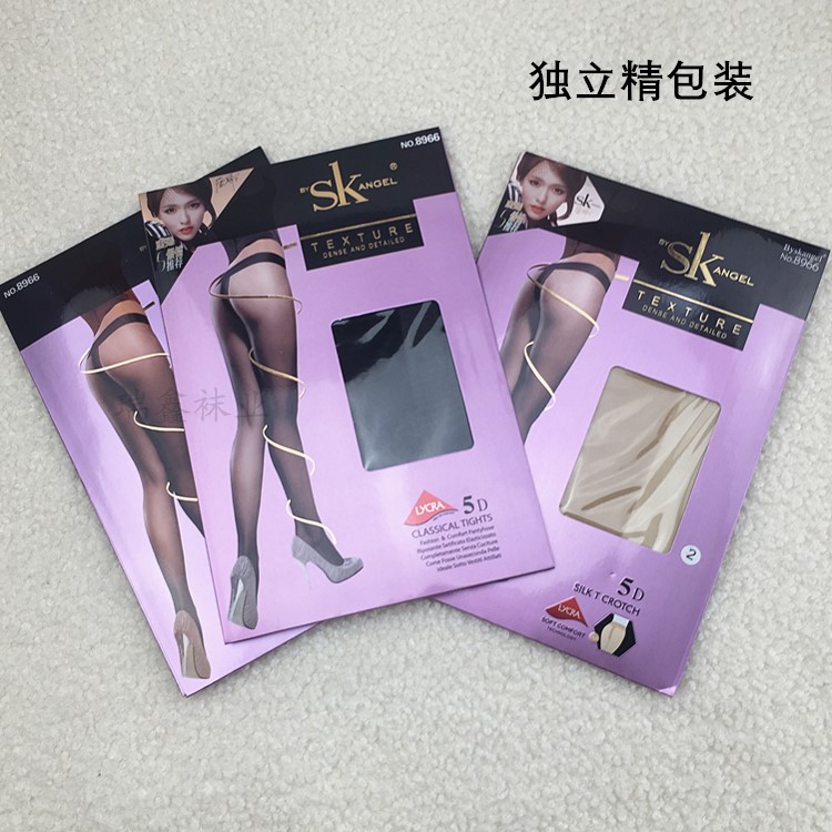 SK chính hãng thắt lưng thấp Quần đùi 5D không có dấu vết đầy đủ trong suốt T flesh màu da thịt nữ T file vớ siêu mỏng 8966 tất nam cổ ngắn