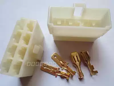 6 3 8p male and female plug cable car connector wiring harness connector car plug female plug