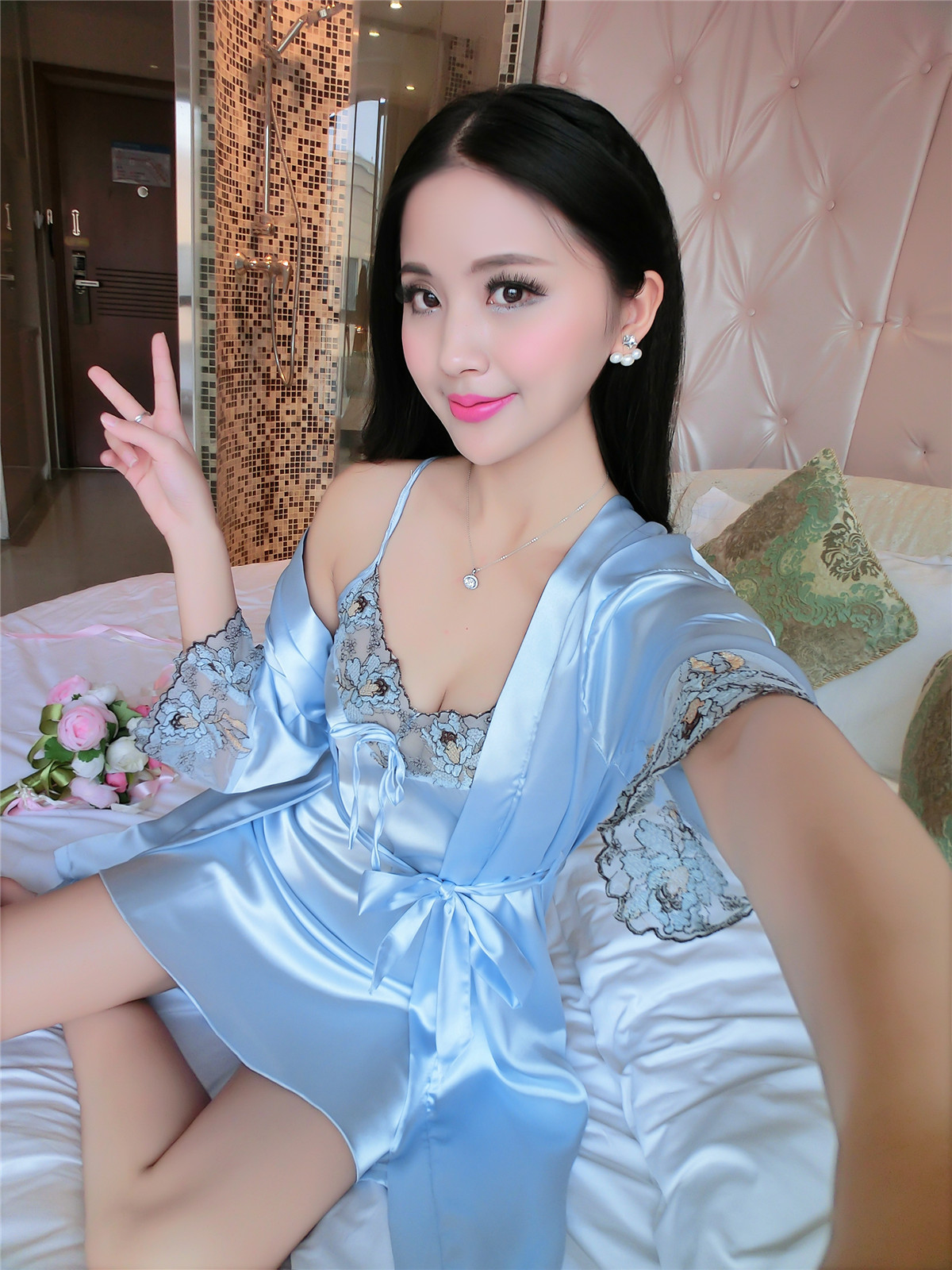 Pyjama pour femme OTHER   à manches - Ref 2999829 Image 108