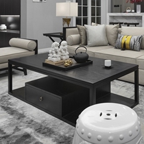 New Chinese solid wood tea table Zen Classical Antique Living Room Modern Minimalist Like Board Room Locker furniture