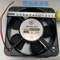 DC fan ZD1550D24BL24V15*15*5CM cooling fan 12V ball package with CE certification