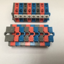 (Manufacturer) Quick terminal FW2 5-261-30X 2P-30P red gray blue can be spliced ​​6mm