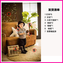 Childrens real scene Actual photo studio Wedding shop decoration production studio props Take pictures small fresh Nordic style