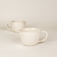 ການຄ້າຕ່າງປະເທດສົ່ງອອກເຢຍລະມັນ Espro ຫນາ porcelain ສີຂາວກ້ວາງແລະແຄບ mug ອາຫານເຊົ້າກາເຟລົດຊາດຈອກນ້ໍາຈອກ້ໍານົມ