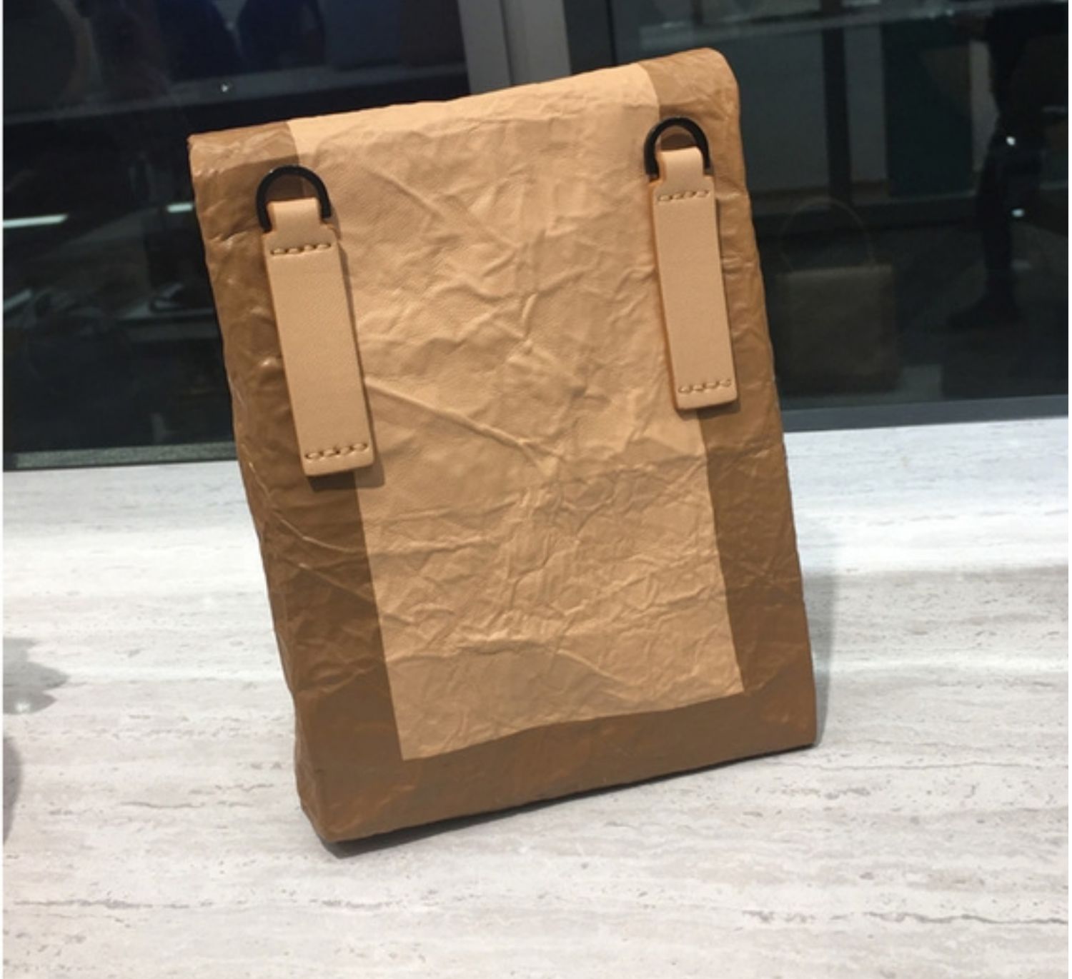 Túi giấy ck kraft nhỏ CK6-30270184 crossbody vai nữ túi mới 2019 hạn chế năm mới - Túi xách nữ balo da đẹp cho nữ