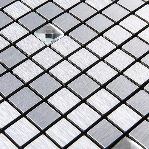 Металлическая алюминиевая пластиковая панель мозаика Picladia self -Adhesive Wall Stick