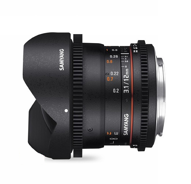 SAMYANG / Sanyang Sanyo 12 mm F2.8 T3.1 Fisheye SLR Single Micro Micro Hướng dẫn sử dụng