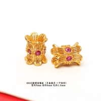 Серебро 47#, инкрустированное бриллиантами, двусторонний поднос для цветов диаметром 5 мм.