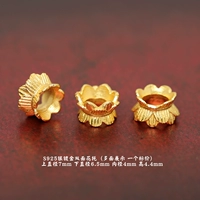 05# серебряный позолоченный двусторонний поднос для цветов диаметром 7 мм