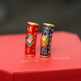 Красная изогнутая трубка, браслет, бусины, золотые аксессуары