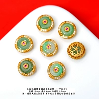 06# серебро, инкрустированное жадеитом