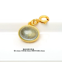 Сапфировая инкрустация камня, подвеска, серебро 925 пробы