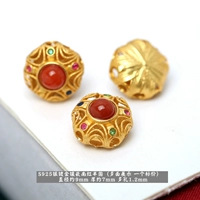 88# Серебряный золотоизвестный южный красный аксессуары