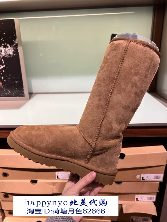 Покупка сапог UGG для женщин 1016224 из австралийской овчины и волос, все в одном