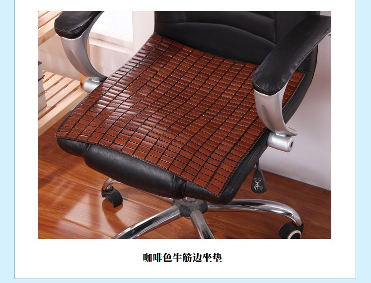 Summer mạt chược ghế máy tính văn phòng mat đệm đệm mùa hè tre Liangdian sinh viên xe đệm tròn - Ghế đệm / đệm Sofa đệm ghế gỗ đẹp