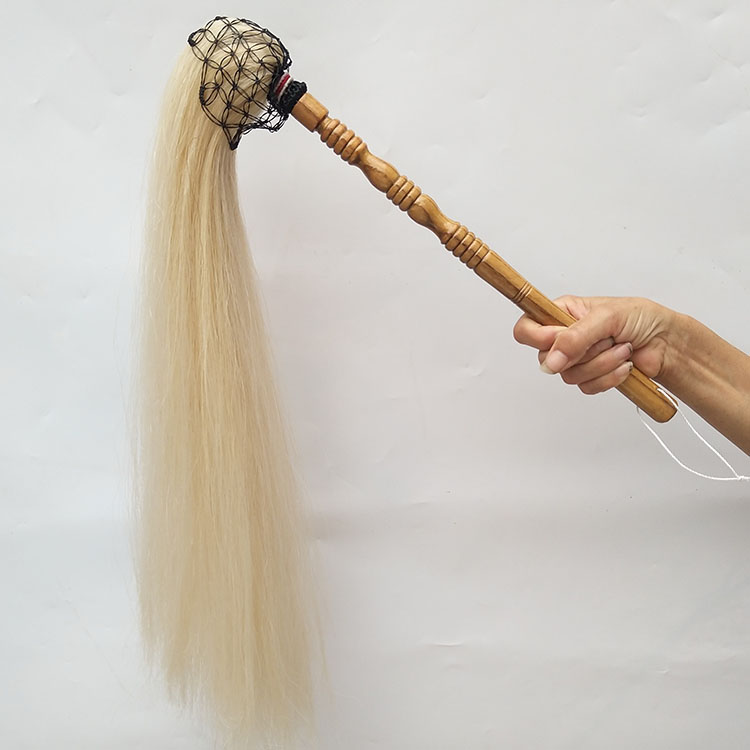 Tai Chi Dust Buddha Dust Floating Dust True Ponytail Dust Taoist Dust Horsetail Throwing Peach Wood Jujube Wood Manufacturers Direct Sales