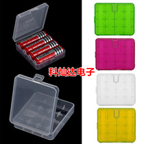 High quality 4 18650 battery box lithium battery storage box storage box storage box storage box