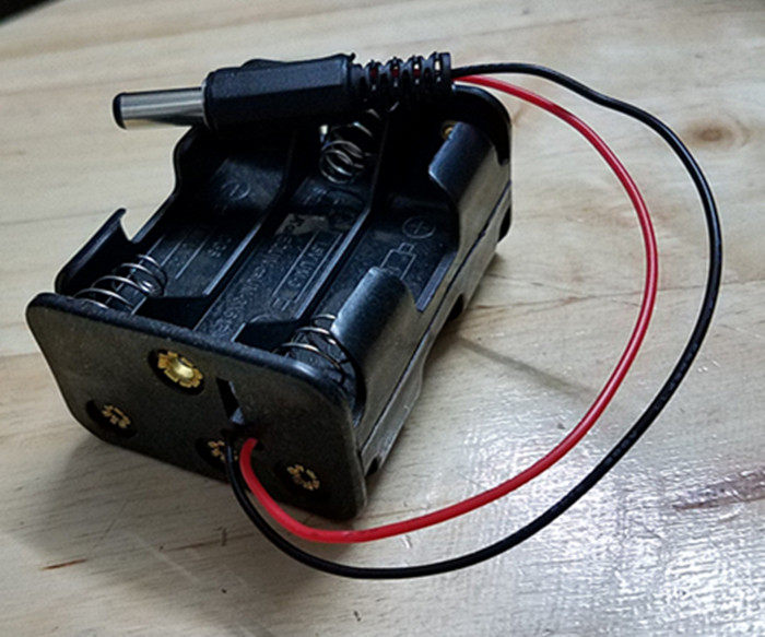 Number 5 6 Festival Back to Baby Bag DC Head Battery Case AA Back Stack with Line 9v Battery Block 5 Number 6 Section Battery Box