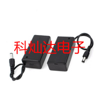 9V battery box 6F22 with cover with switch with battery box battery holder with dchead 2 1*5 5 male