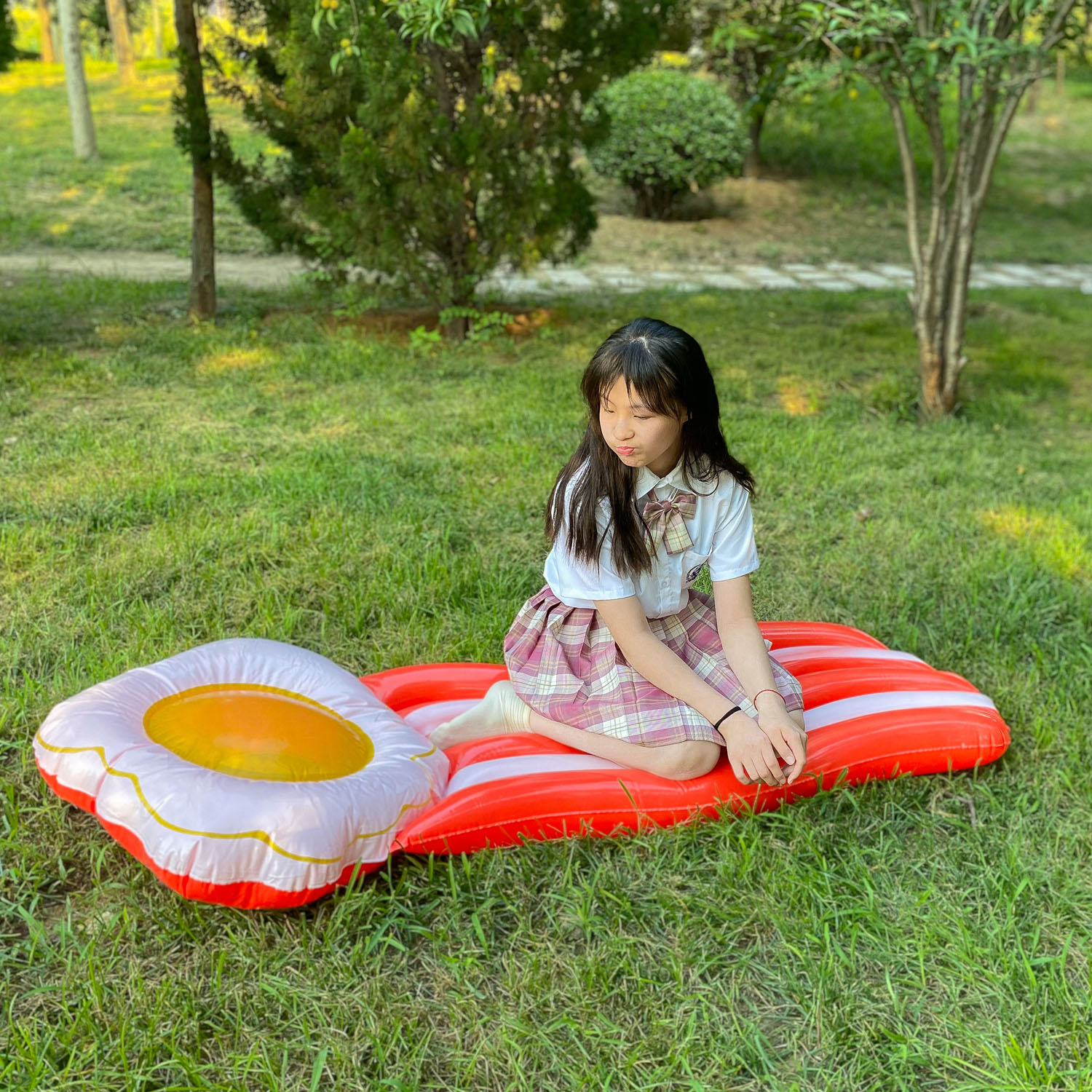 Hispeed flag speed automatic inflatable mattress sleeping mat camping moisture mat outdoor camping air mattress tent mat