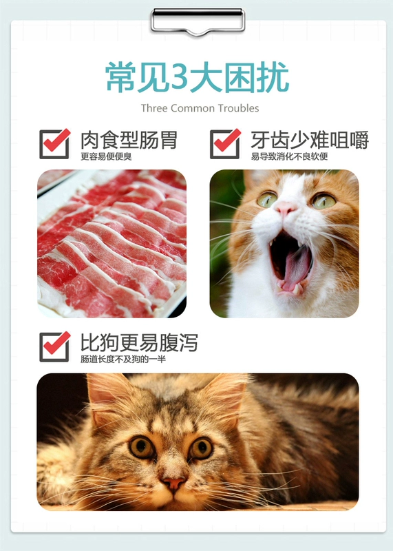 Gudeng men vi sinh mèo men vi sinh điều hòa đường tiêu hóa mèo với sáu loại vi khuẩn gây nôn giúp tiêu hóa mèo đặc biệt kho báu đường tiêu hóa - Cat / Dog Health bổ sung