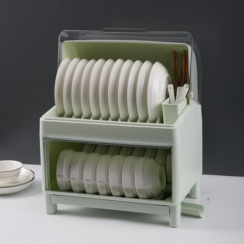 Home Bowl Tray Cabinet Kitchen Multifunction Discharge Bowl Chopsticks Drain containing cartridge lid Insect Repellent Bowl Disc shelf Large number