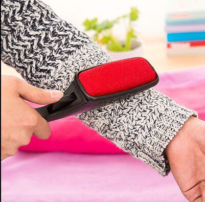 Cashmere big coat brushed fur coat dust brush clothes except hairbrush clothing brushed hair brushes to hair brush electrostatic brush