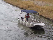 3 8 m pointed aluminum alloy boat cleaning boat fishing boat fishing boat speedboat can be equipped with off-board machine paddle propeller